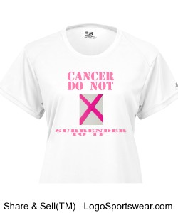 NOT SURRENDRING TO CANCER Design Zoom