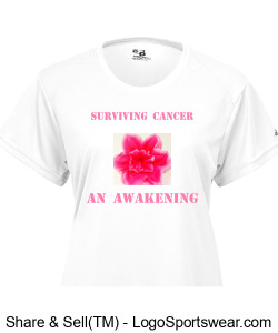 Women's Cancer Survivor New Beginning T-shirt Design Zoom
