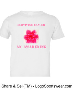 Cancer Survival New Beginning T-shirts for Kids Design Zoom